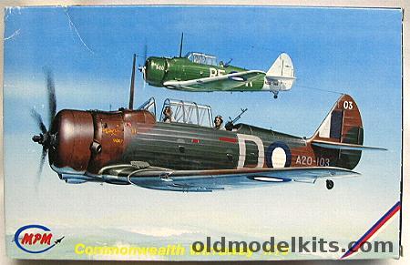 MPM 1/72 Commonwealth Wirraway - Royal Australian Air Force 4th or 5th Sq., 72064 plastic model kit